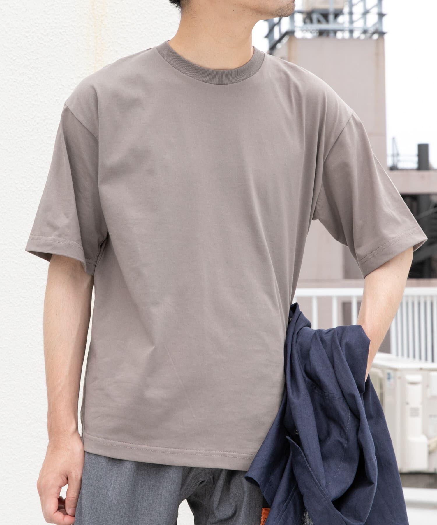 URBAN RESEARCH ROSSO「『接触冷感』『XLサイズあり』Cool TouchシルケットTシャツ」|Tシャツ・カットソー|