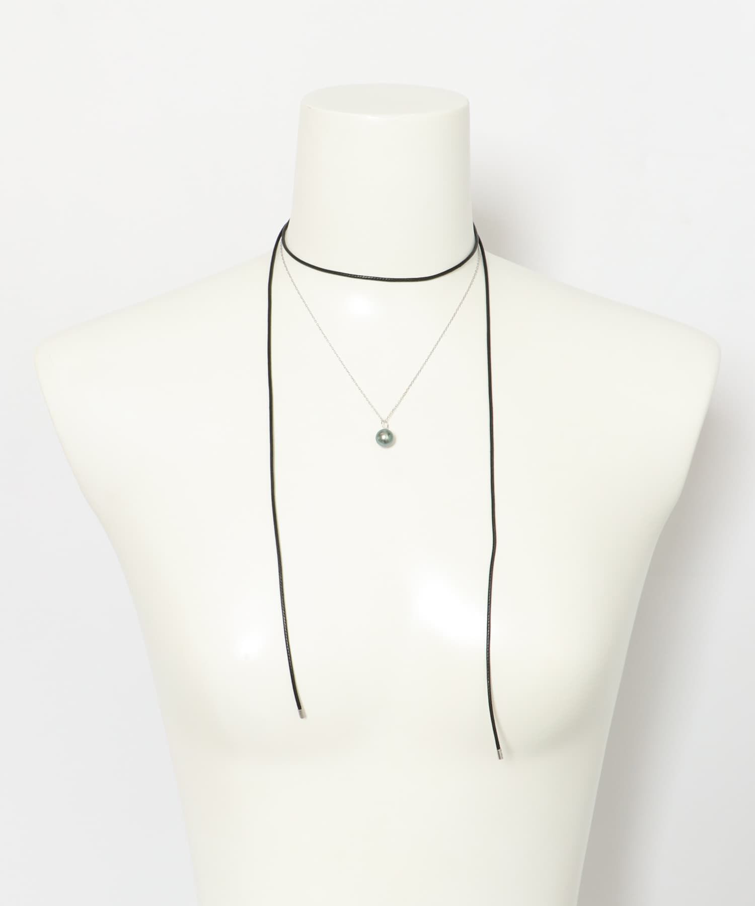 URBAN RESEARCH ROSSO「Favorible　Black Pearl Combi Necklace」|ネックレス|