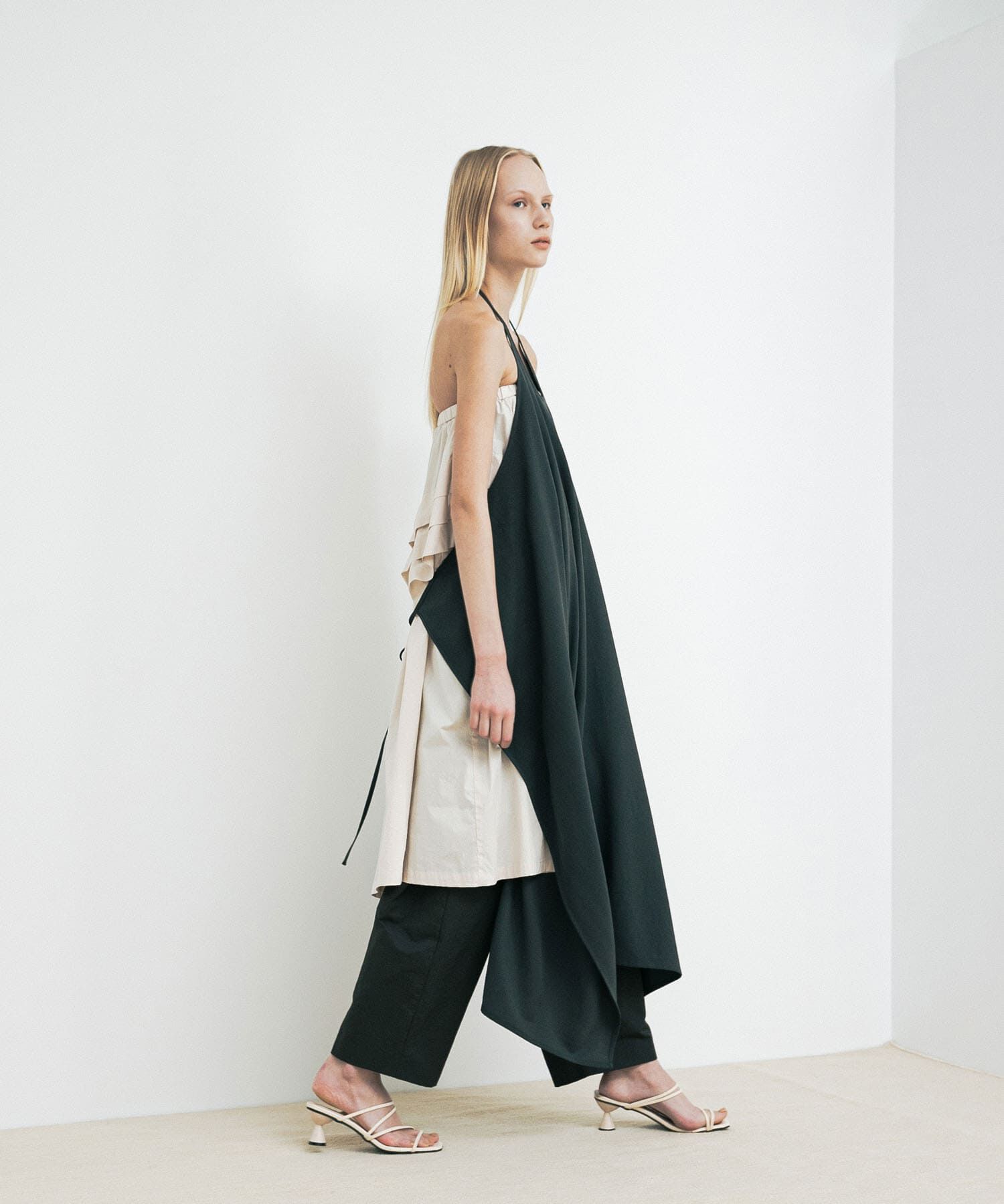 LAATO「layered apron onepiece」|ワンピース|