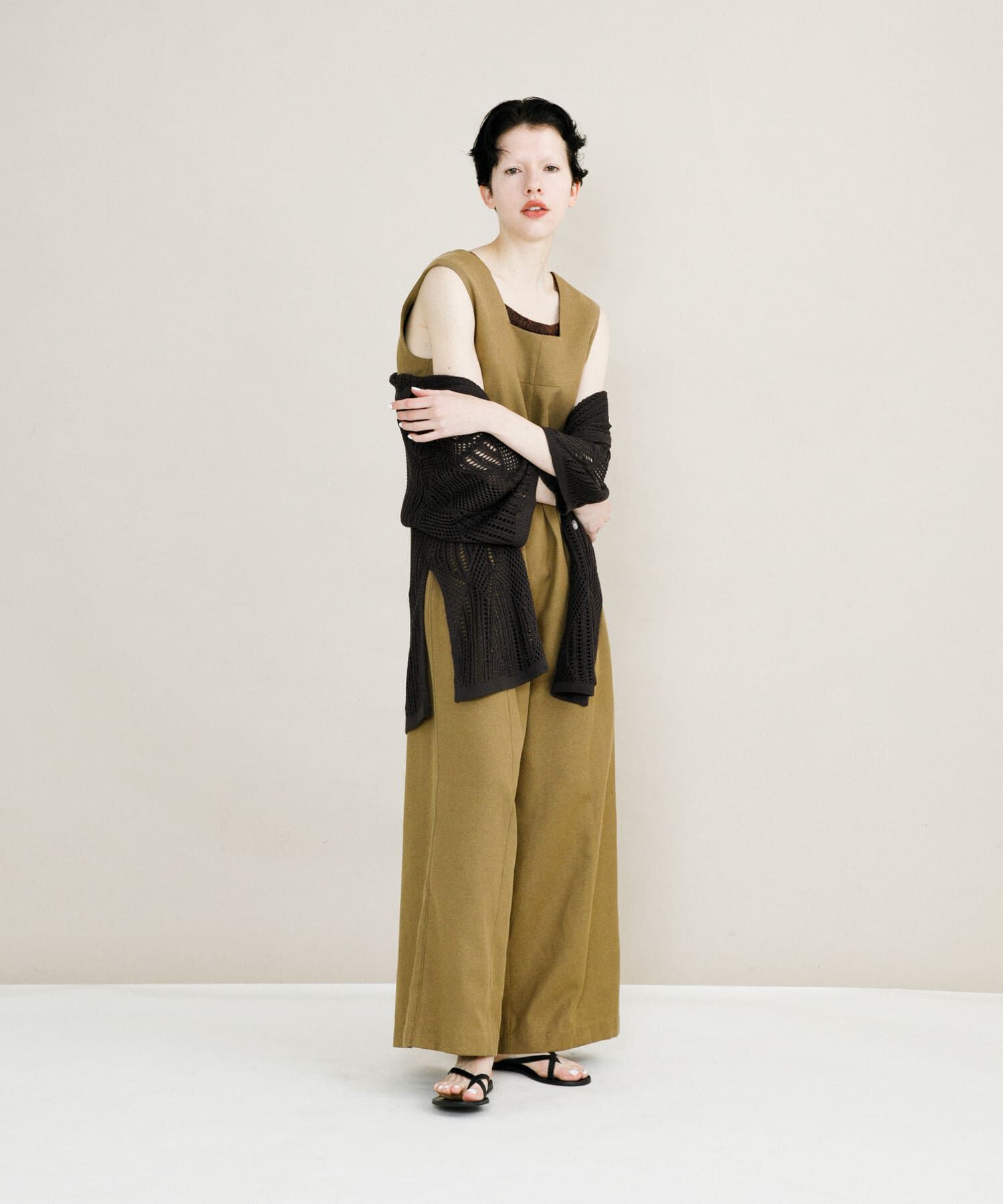 LAATO「salopette」|スカート|キャメル