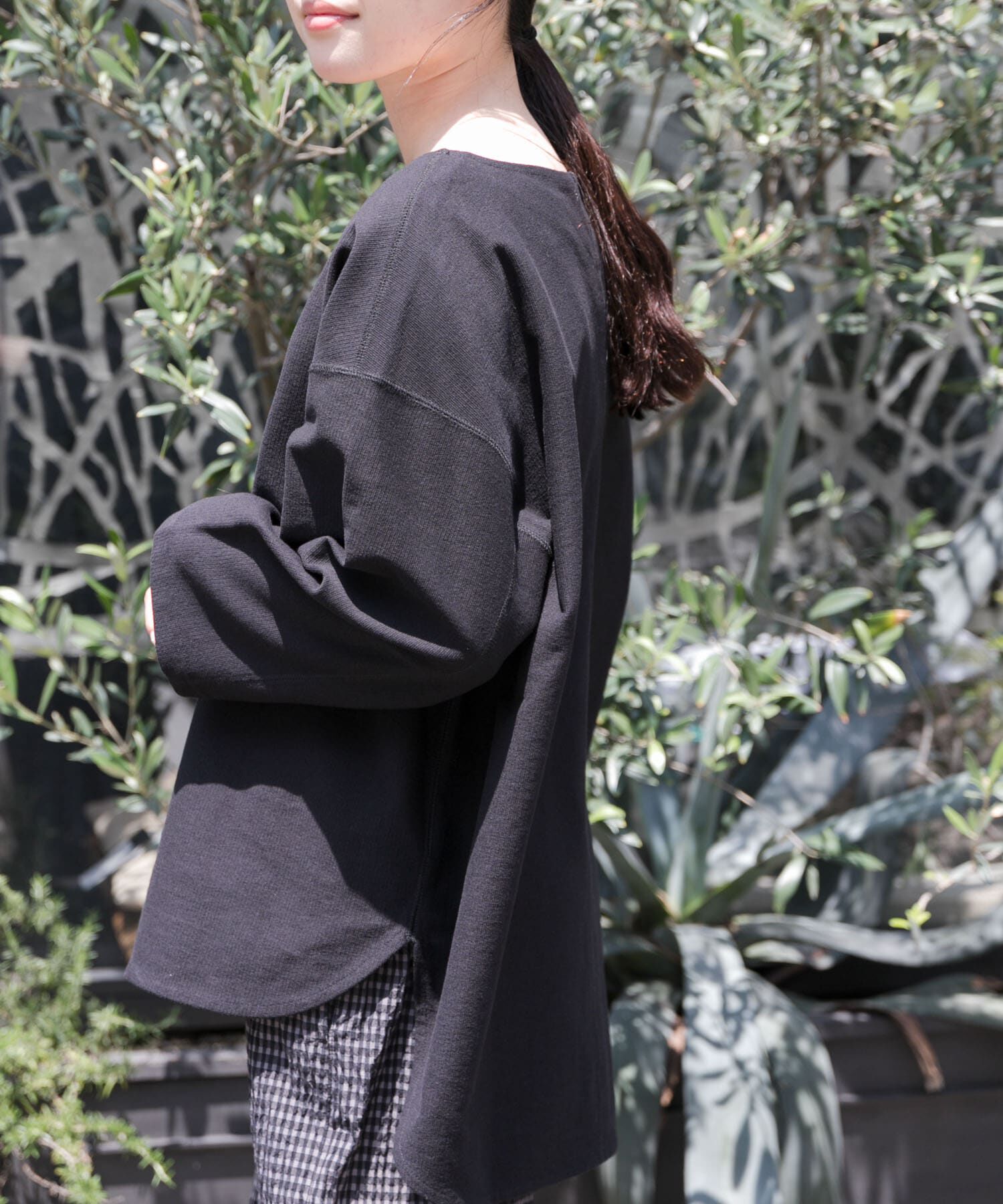 URBAN RESEARCH DOORS「FORK&SPOON　ジャガードプルオーバー」|Tシャツ・カットソー|