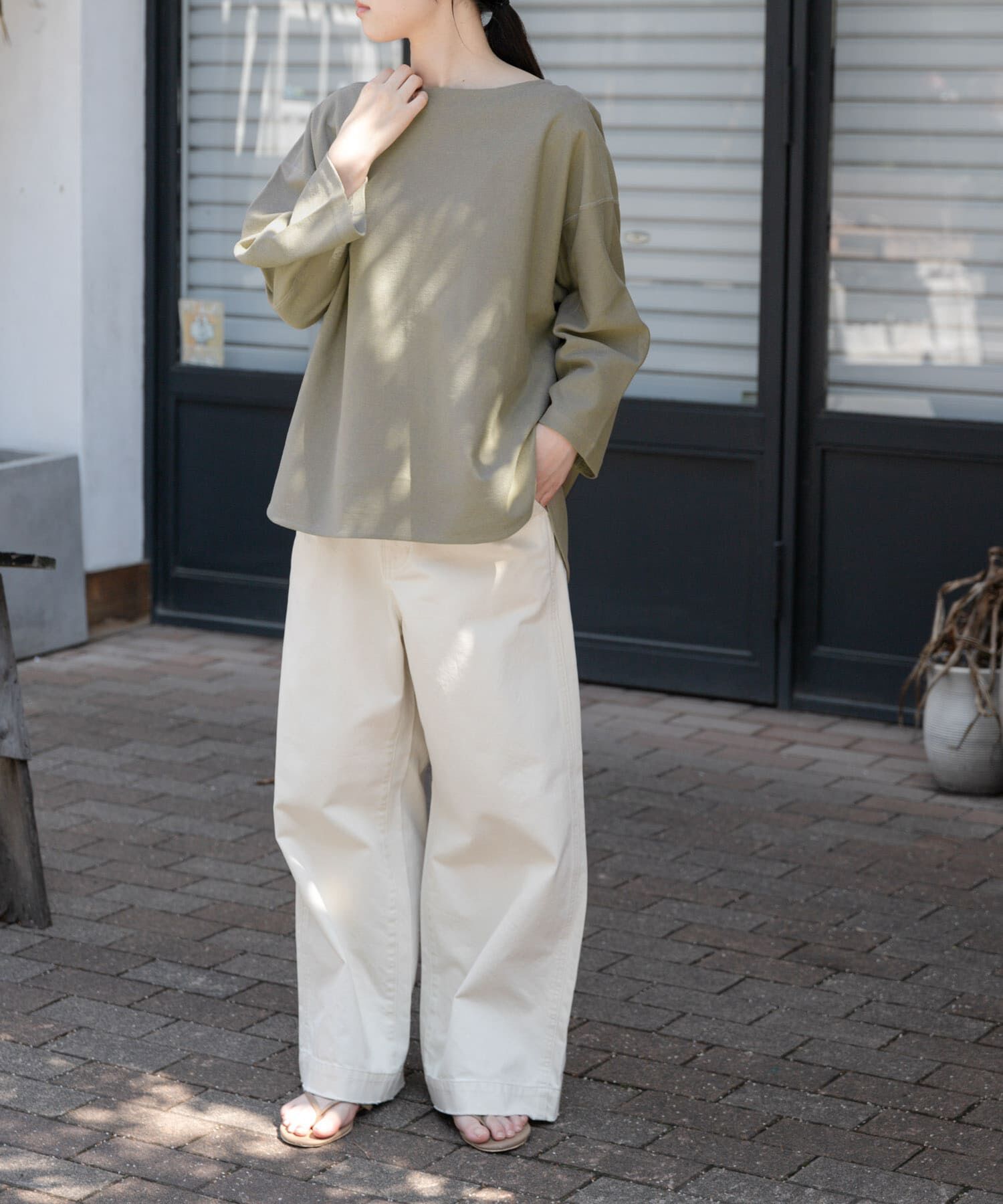 URBAN RESEARCH DOORS「FORK&SPOON　ジャガードプルオーバー」|Tシャツ・カットソー|