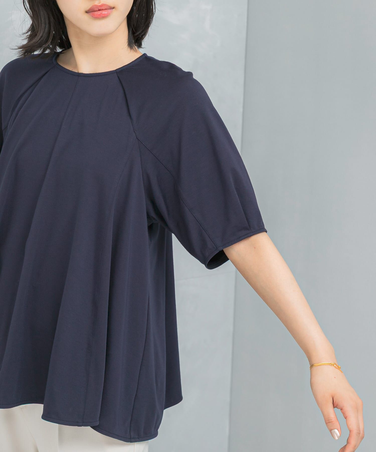 URBAN RESEARCH ROSSO「クールタッチフレアポンチプルオーバー」|Tシャツ・カットソー|