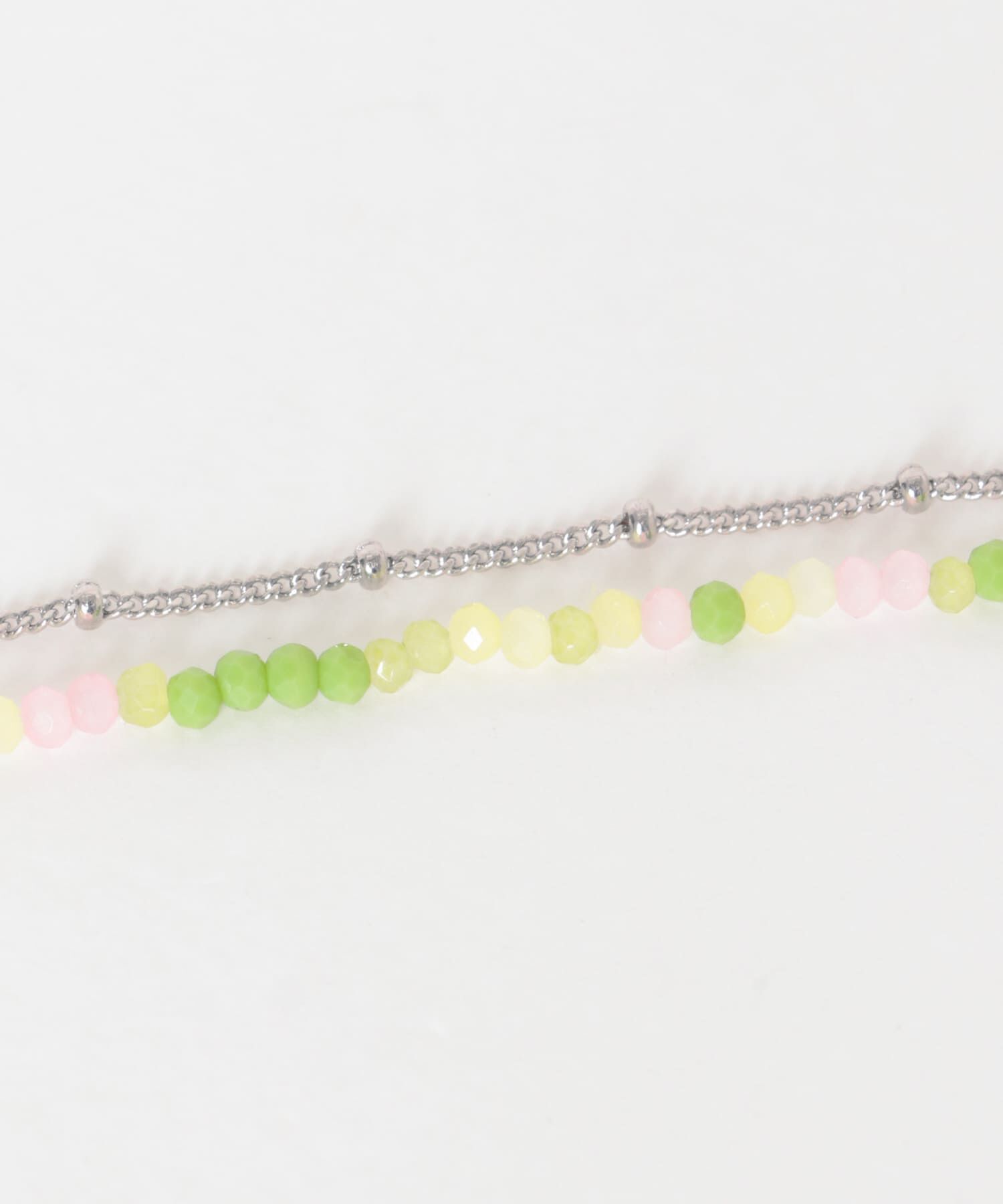 SMELLY「カラービーズ2セットネックレス」|ネックレス|