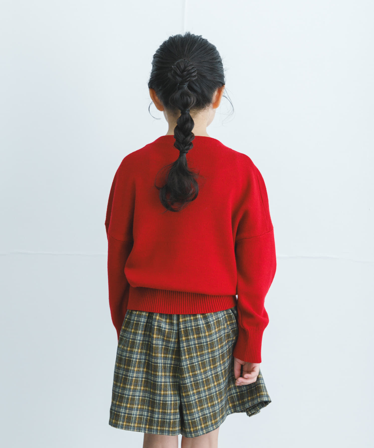 URBAN RESEARCH DOORS「『親子リンク』ボトルネックKNITプルオーバー(KIDS)」|ニット・セーター|
