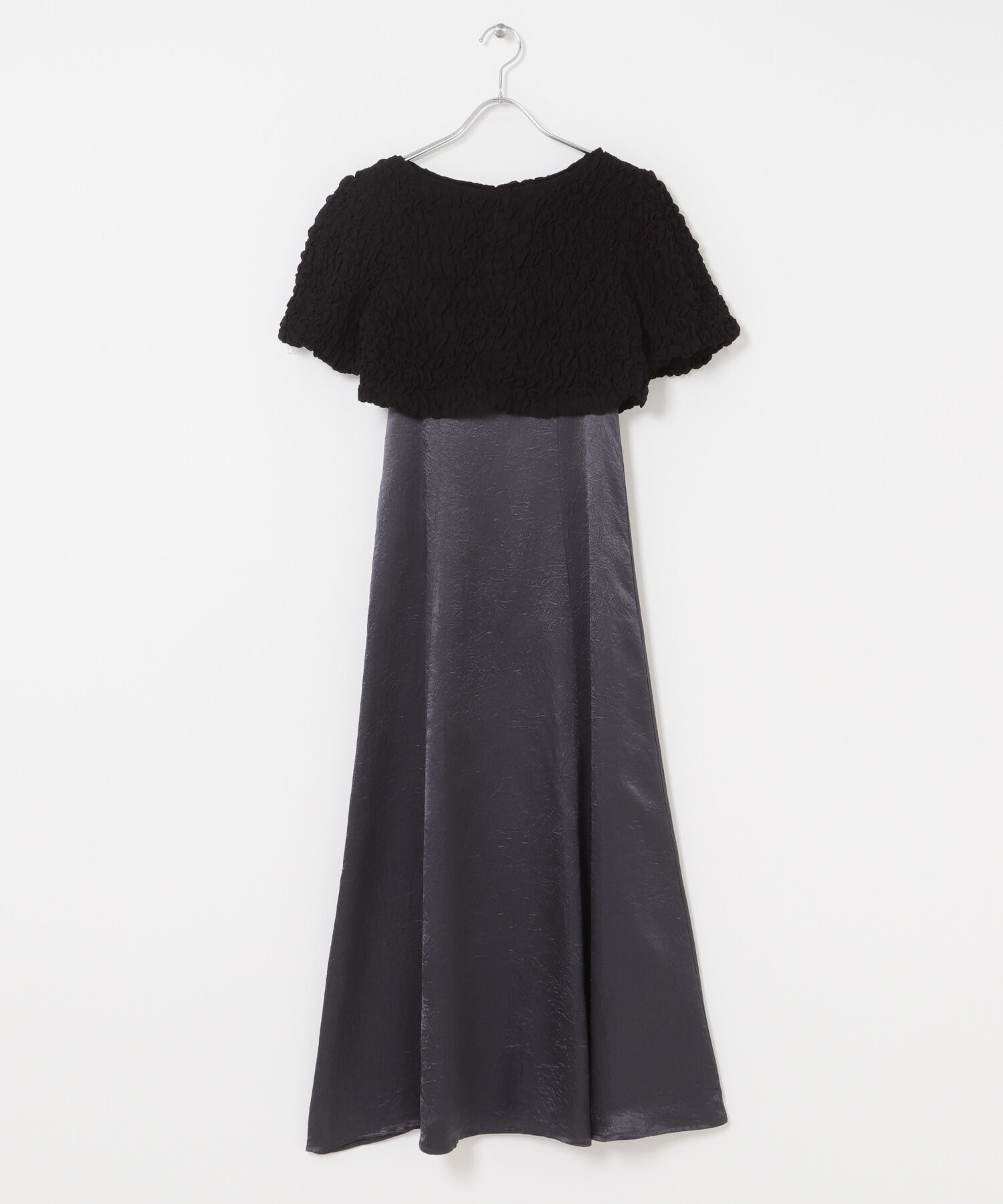 URBAN RESEARCH ROSSO「kaene　シャーリングシフォンブラウスセットドレス」|ワンピース|