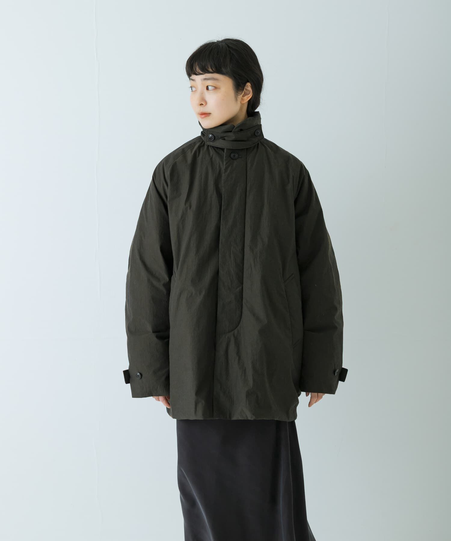 かぐれ「コットンダウンジャケット」|ダウン|