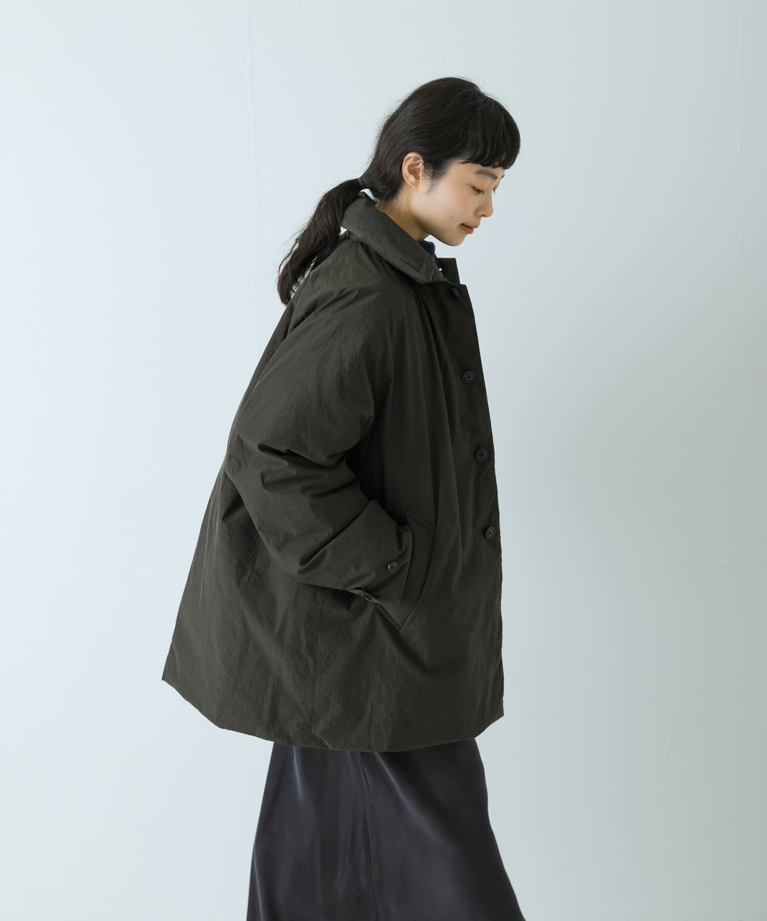 かぐれ「コットンダウンジャケット」|ダウン|