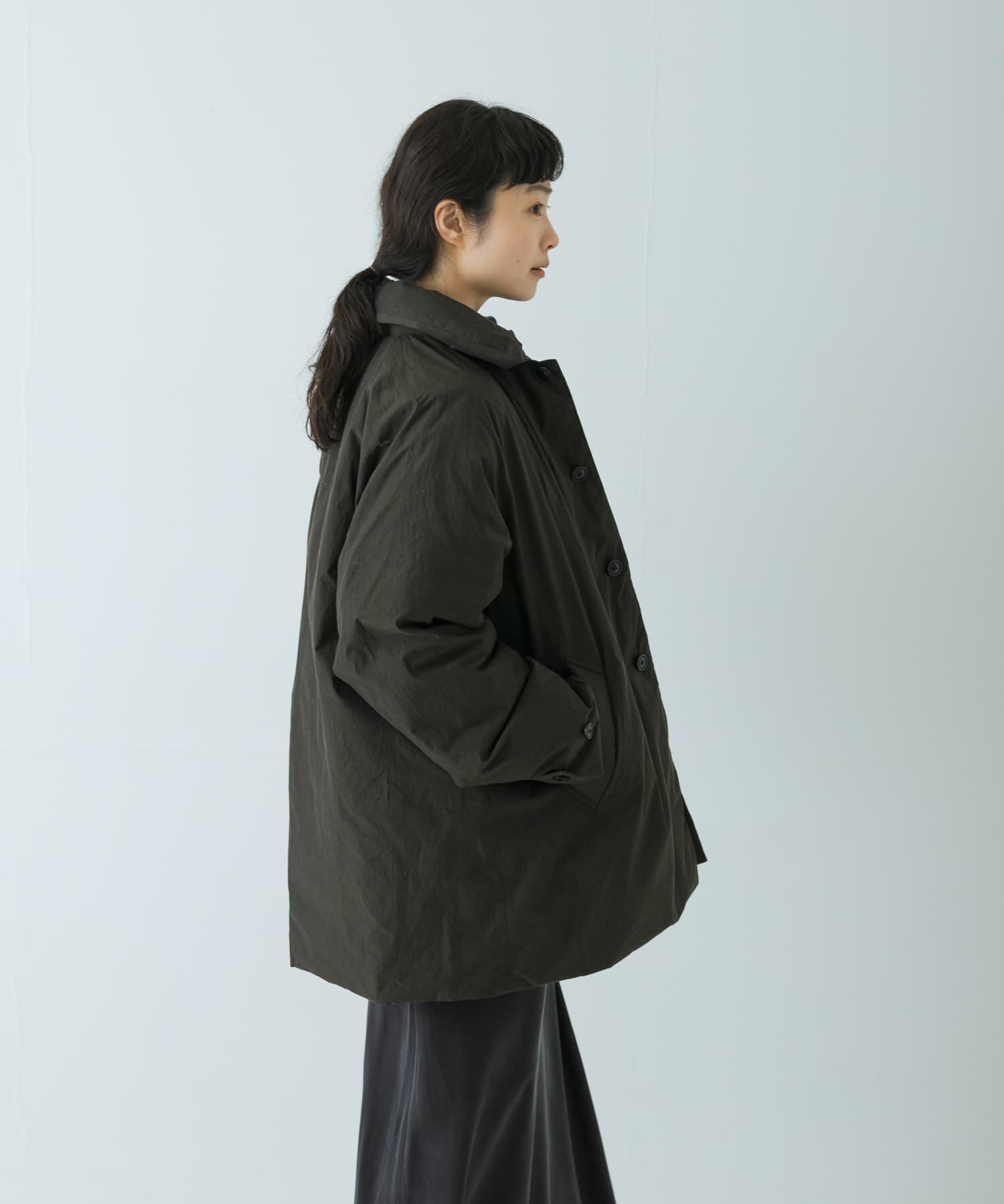 かぐれ「コットンダウンジャケット」|ダウン|