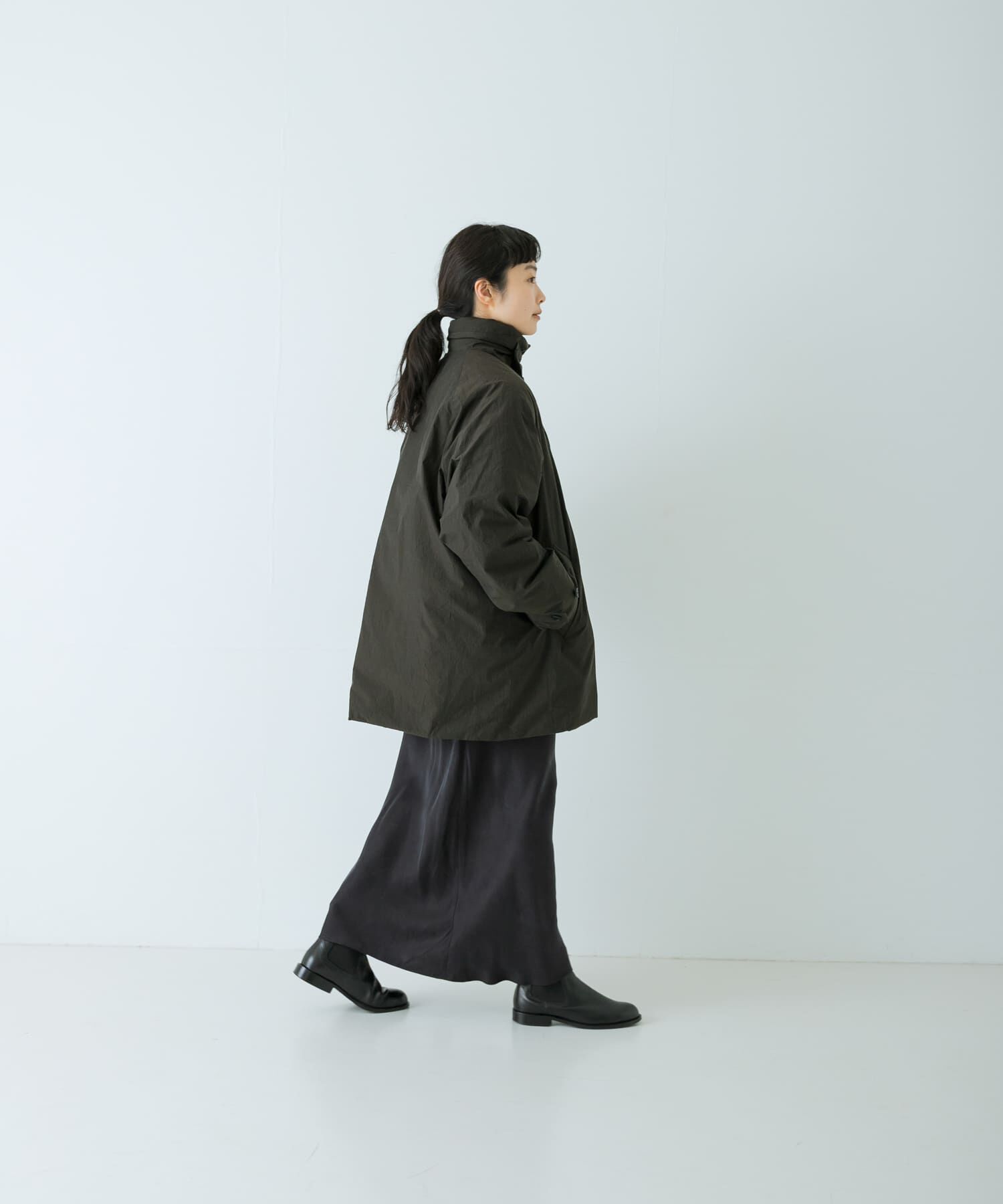 かぐれ「コットンダウンジャケット」|ダウン|