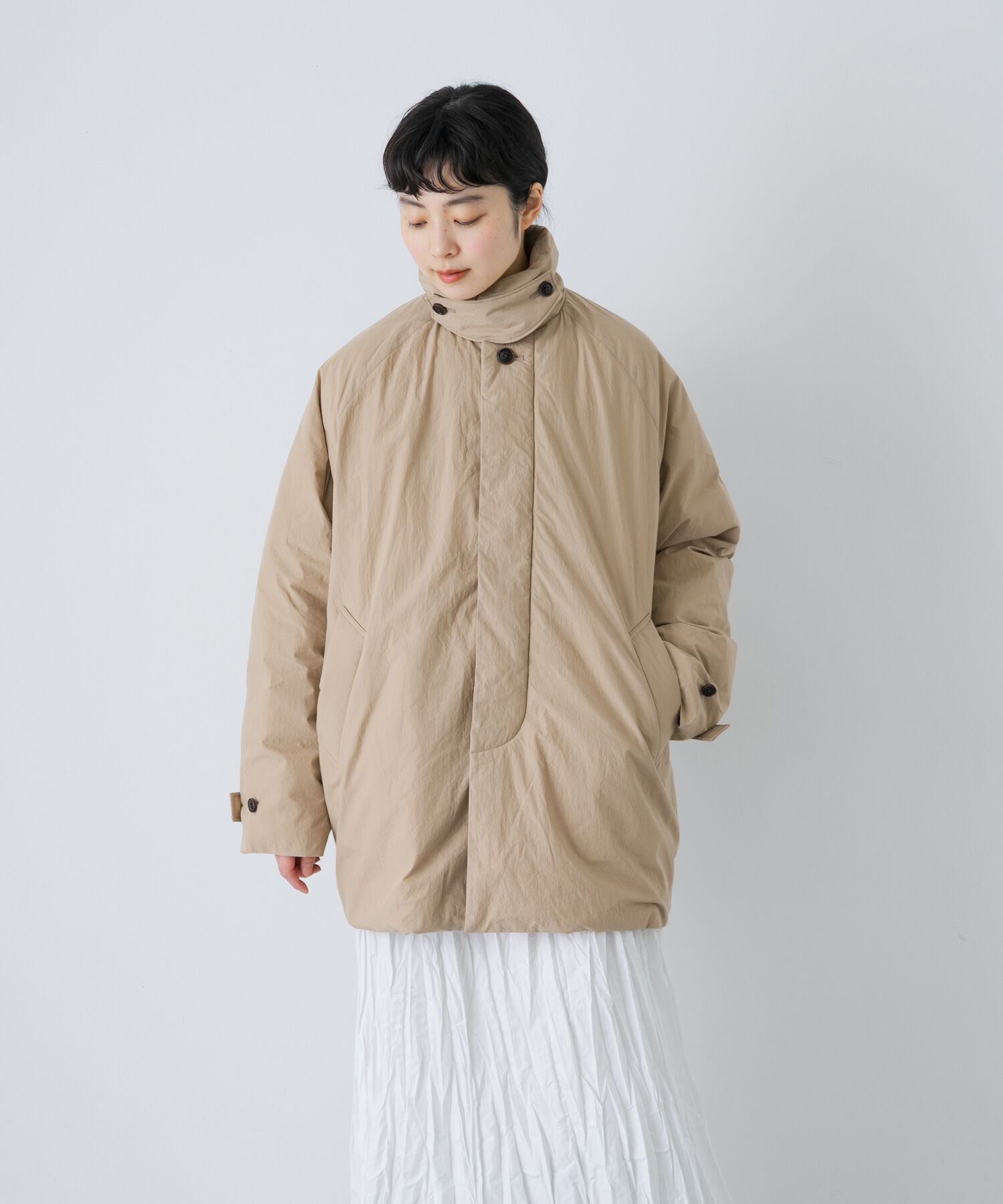 かぐれ「コットンダウンジャケット」|ダウン|