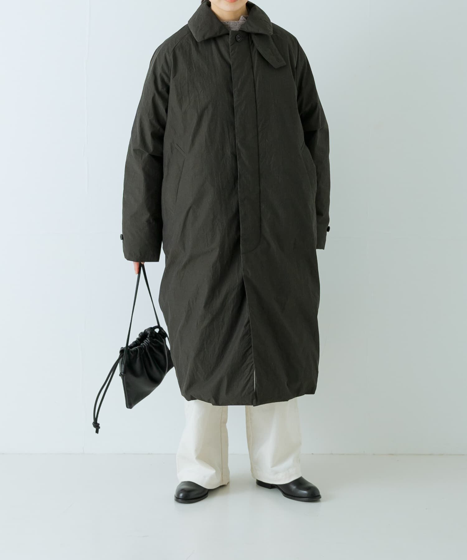 かぐれ「コットンダウンコート」|ダウン|