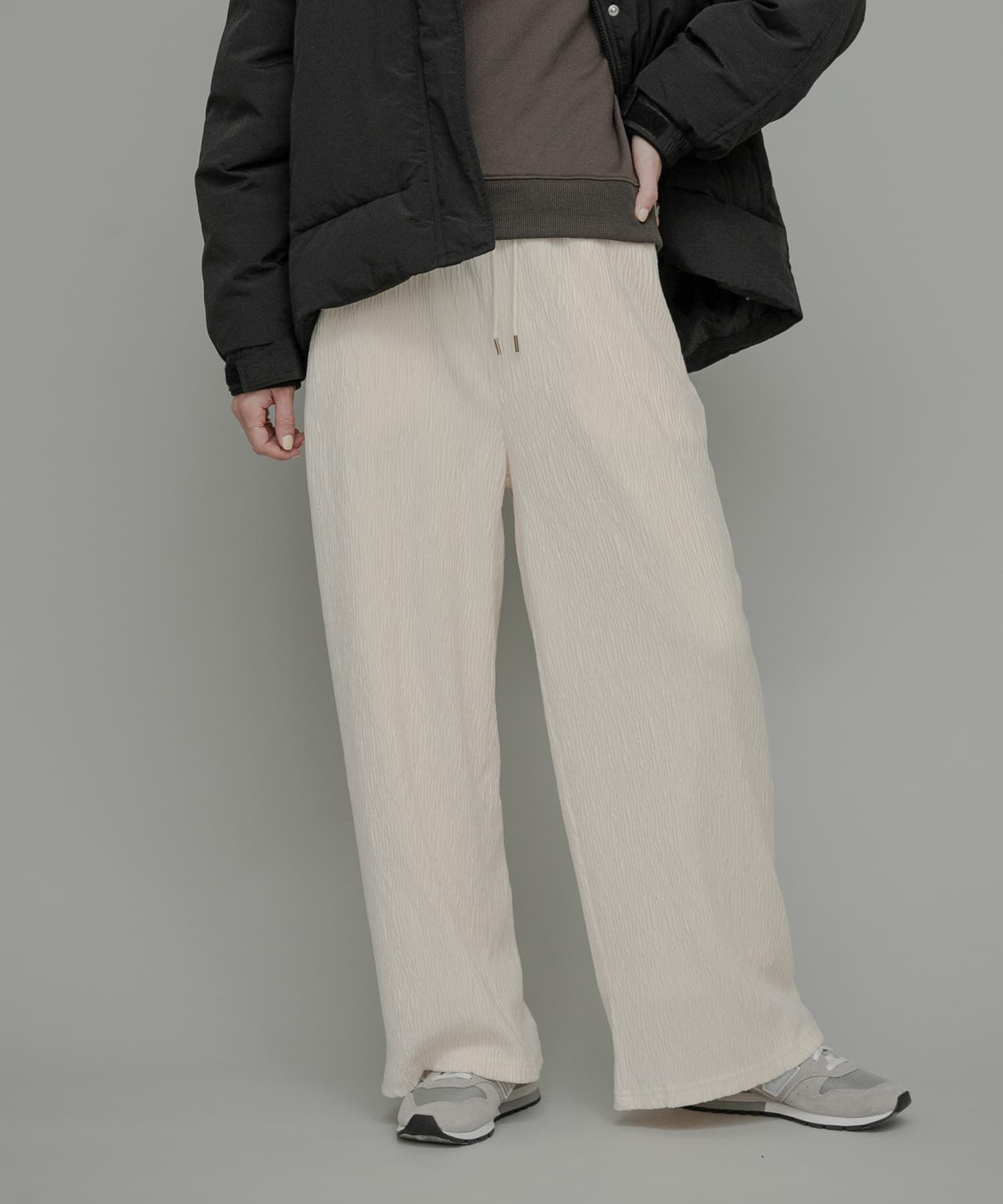 Sonny Label 「ベロアプリーツイージーカットパンツ」|その他|