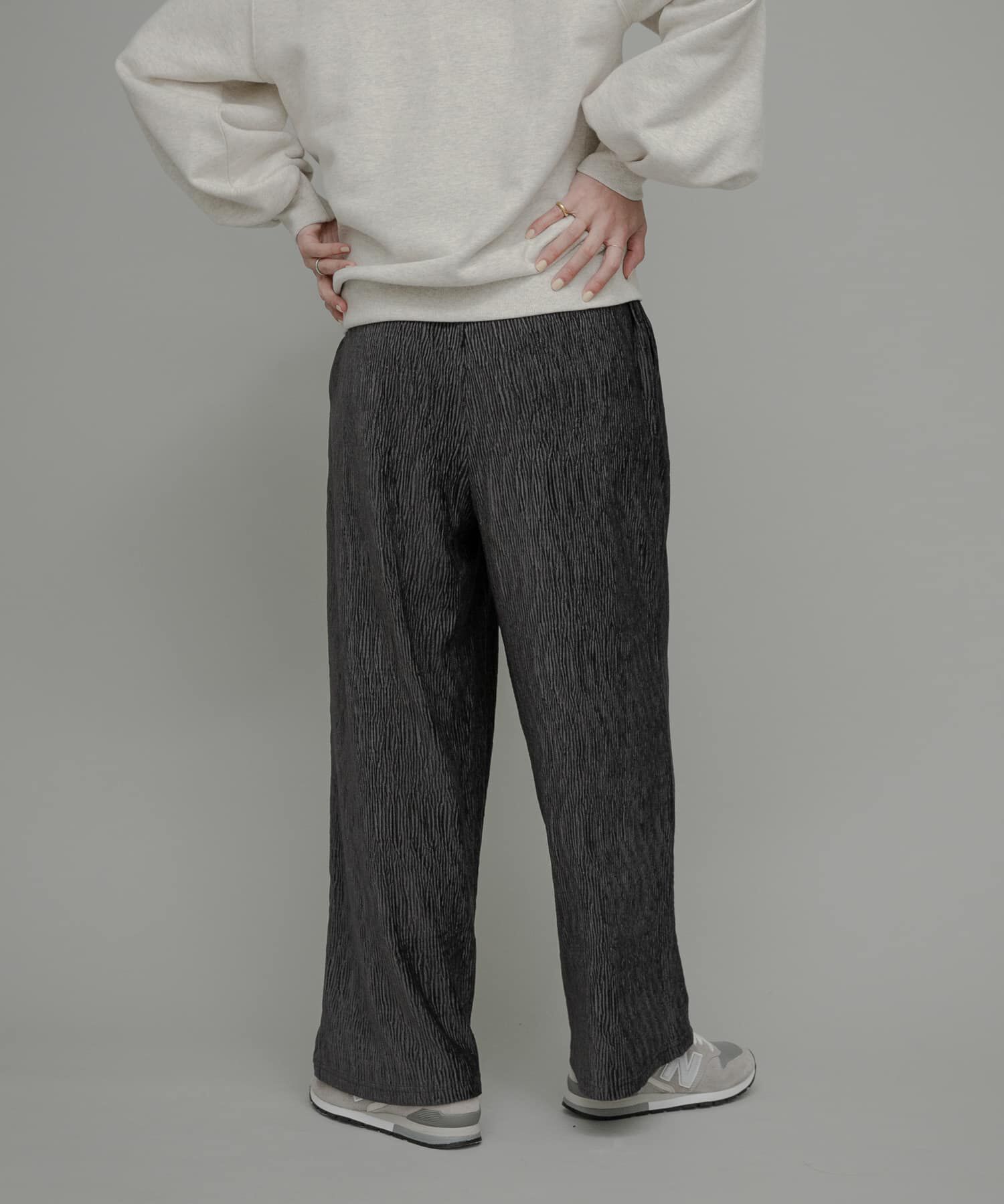 Sonny Label 「ベロアプリーツイージーカットパンツ」|その他|