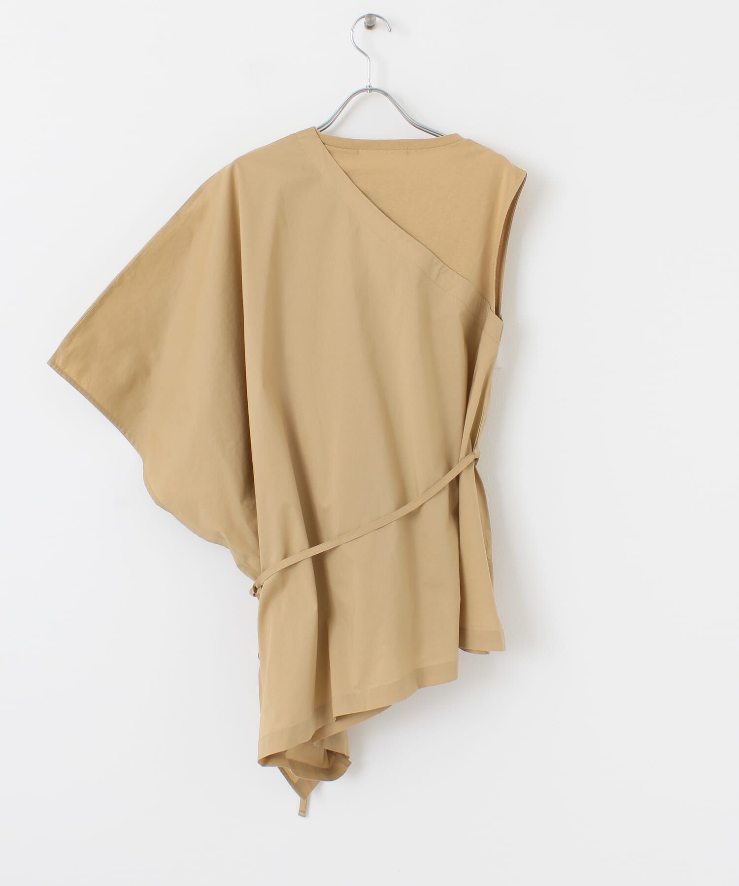  「マントドッキングアシメブラウス」|シャツ・ブラウス|