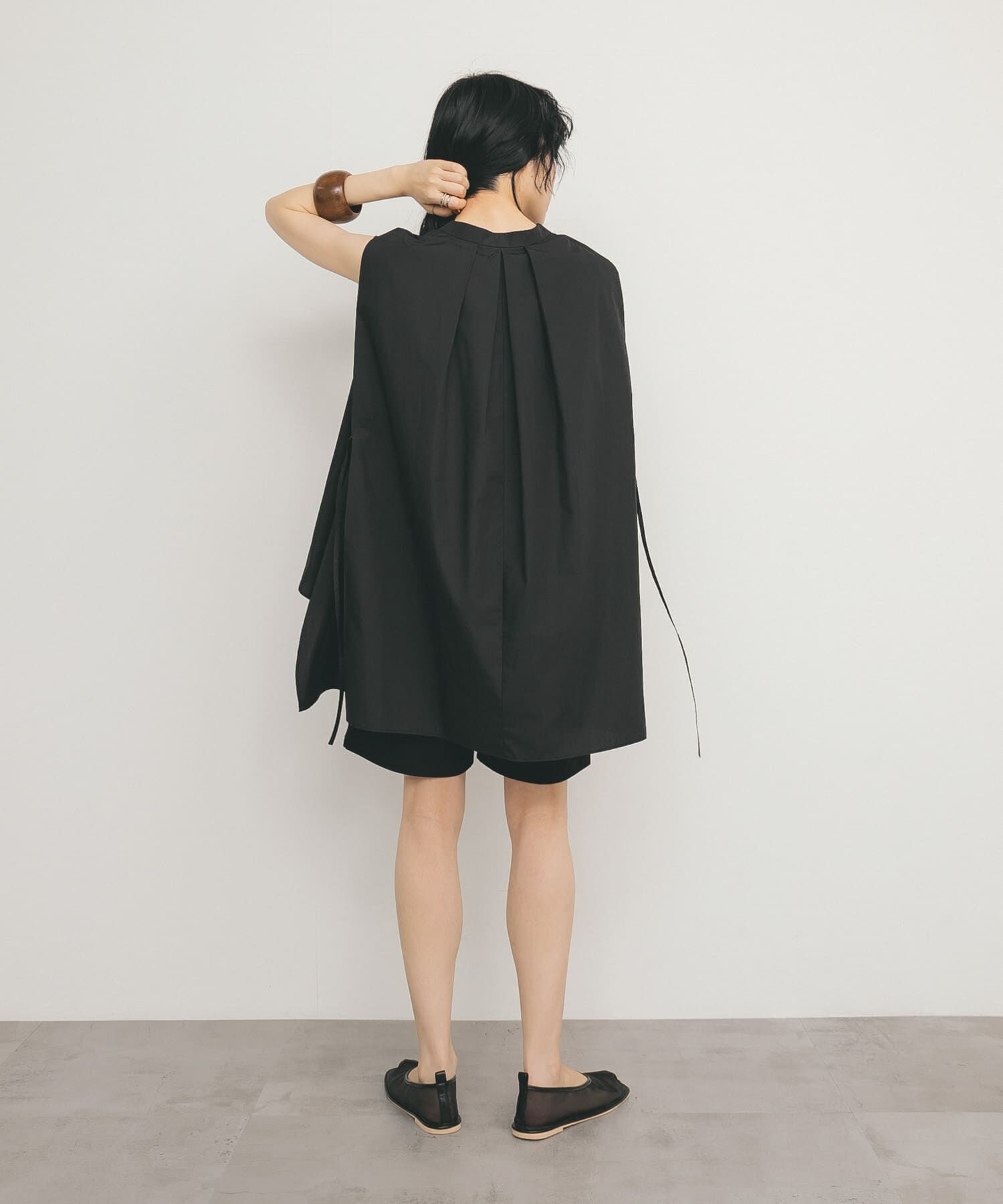  「BACKボリュームギャザーブラウス」|シャツ・ブラウス|