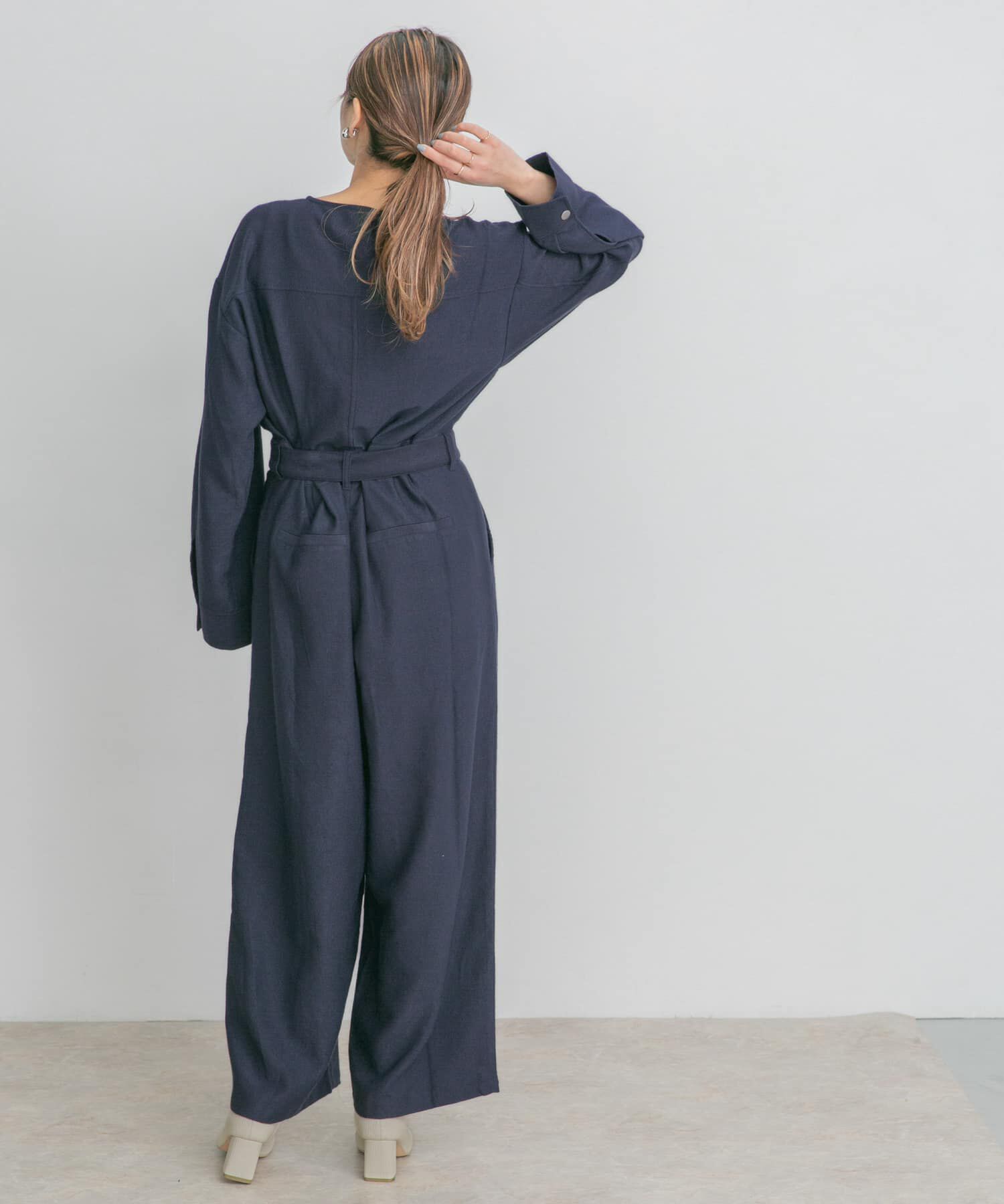  「BIGシルエットジャンプスーツ」|スカート|