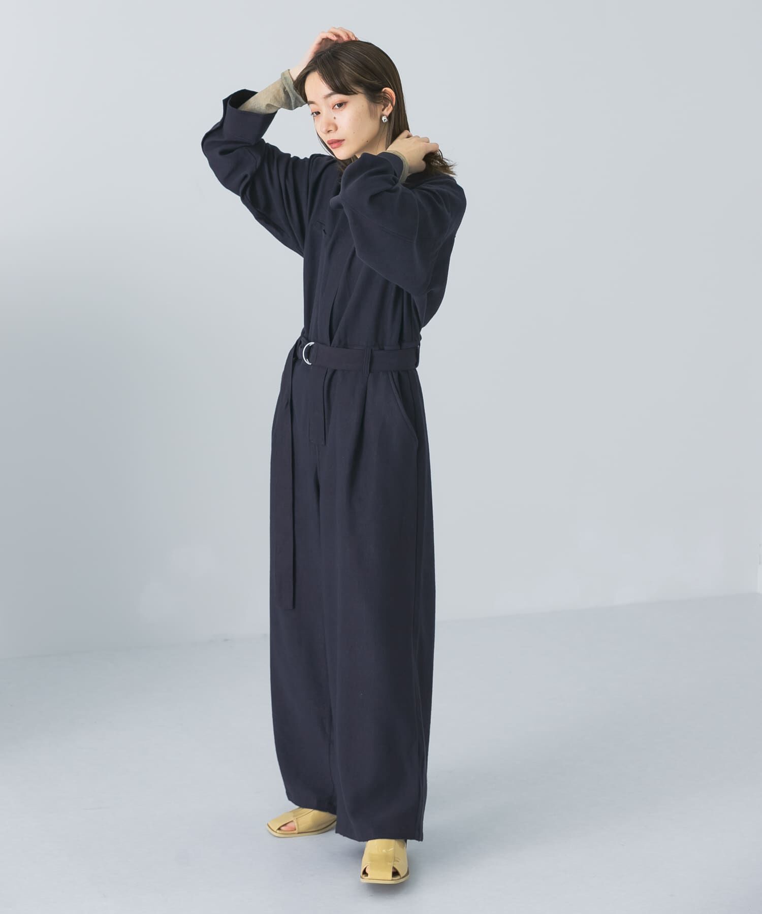  「BIGシルエットジャンプスーツ」|スカート|