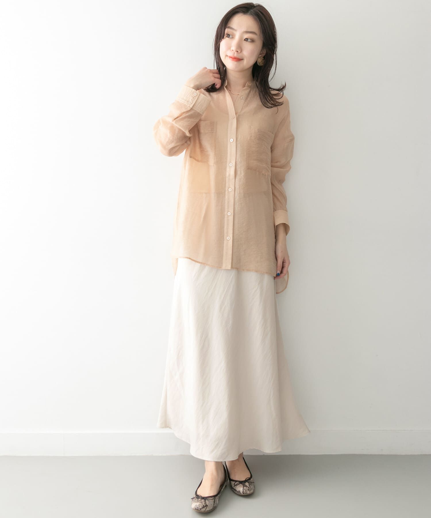  「KBF+　バイアスロングスカート&there4;」|スカート|