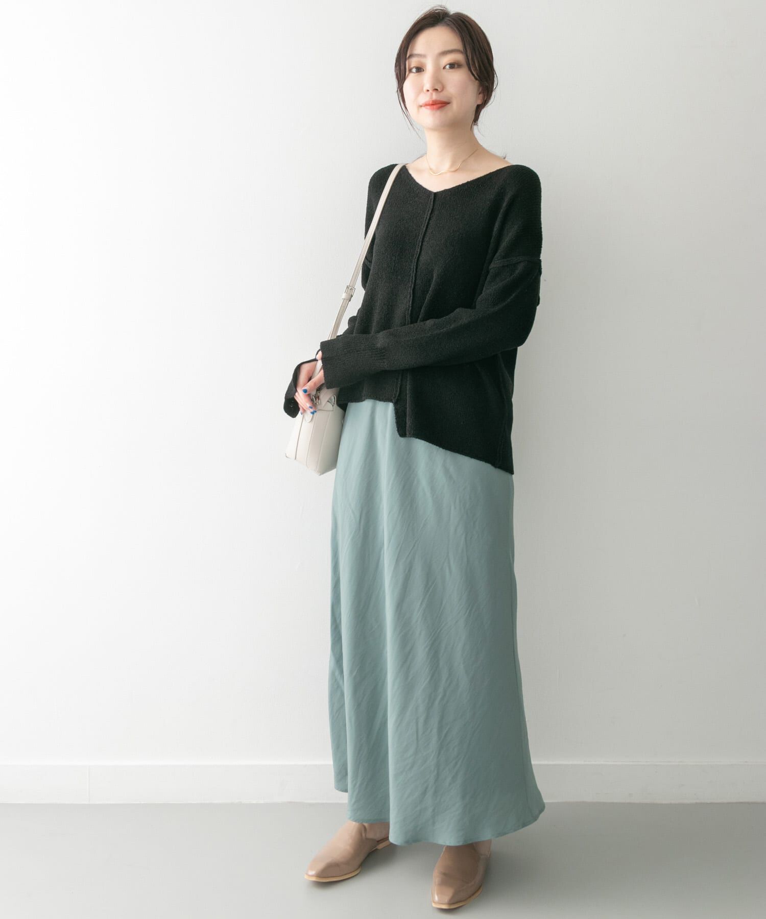  「KBF+　バイアスロングスカート&there4;」|スカート|