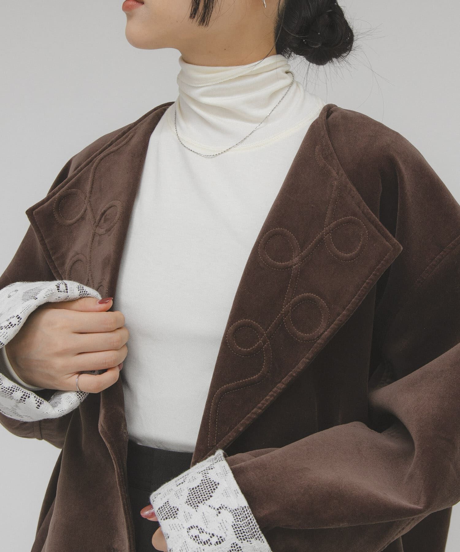  「illi　タートルベーシックカットソー」|Tシャツ・カットソー|