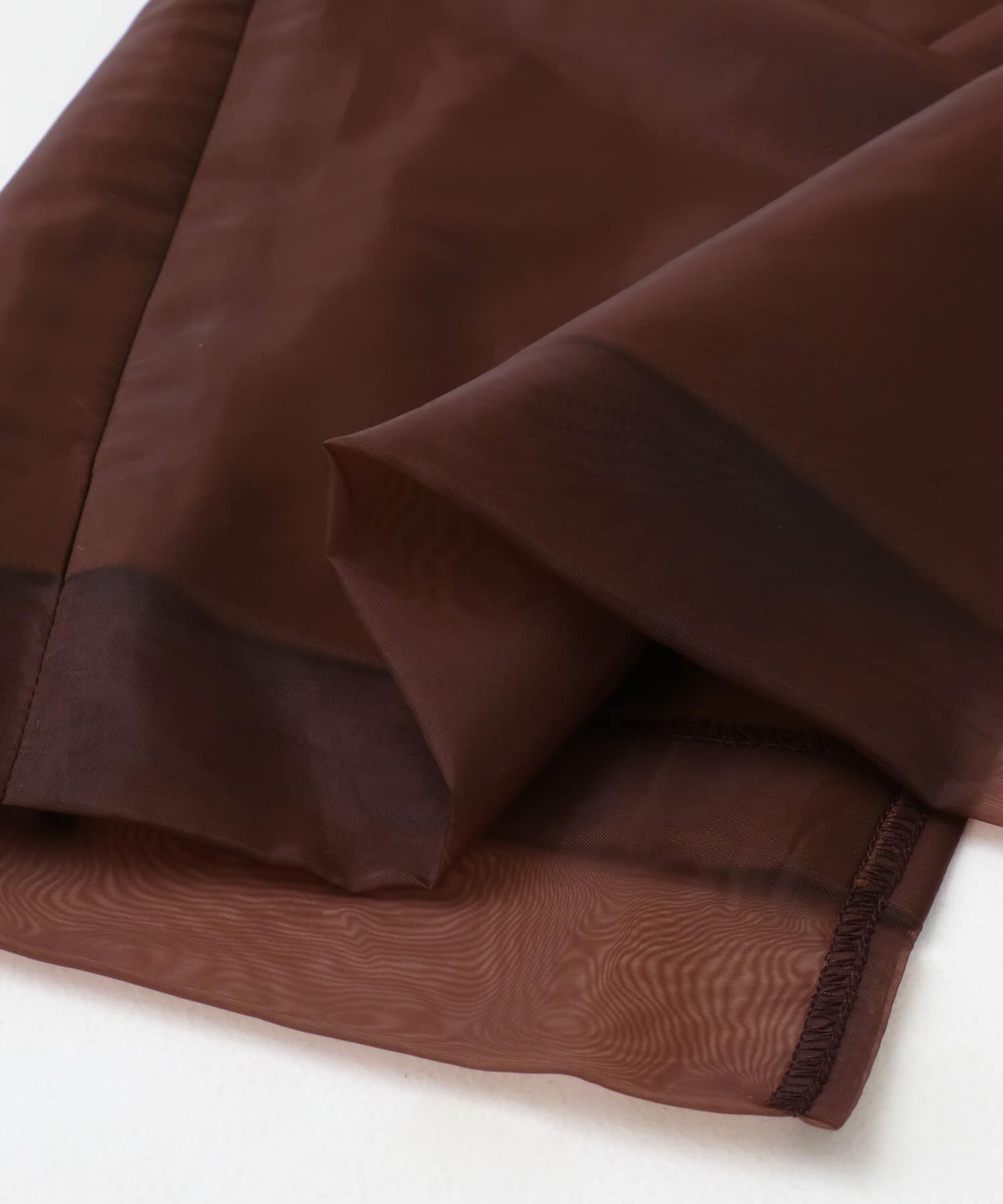 SENSE OF PLACE by URBAN RESEARCH「オーガンジーレイヤードスカート」|スカート|