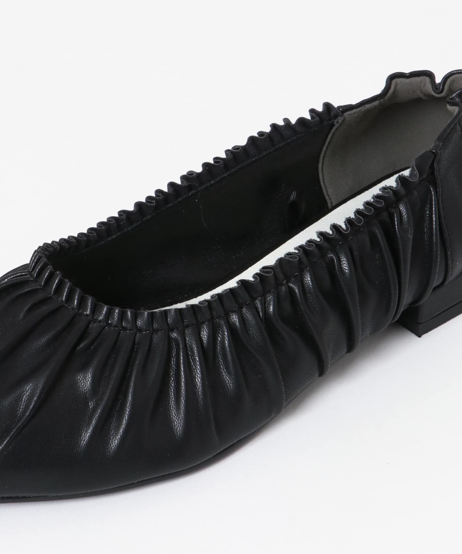 SENSE OF PLACE by URBAN RESEARCH「ギャザーフラットシューズ」|バレエシューズ|