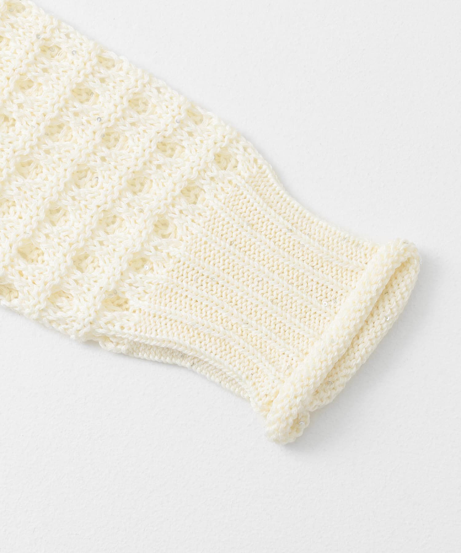 SENSE OF PLACE by URBAN RESEARCH「スパンコールメッシュカーディガン」|カーディガン|