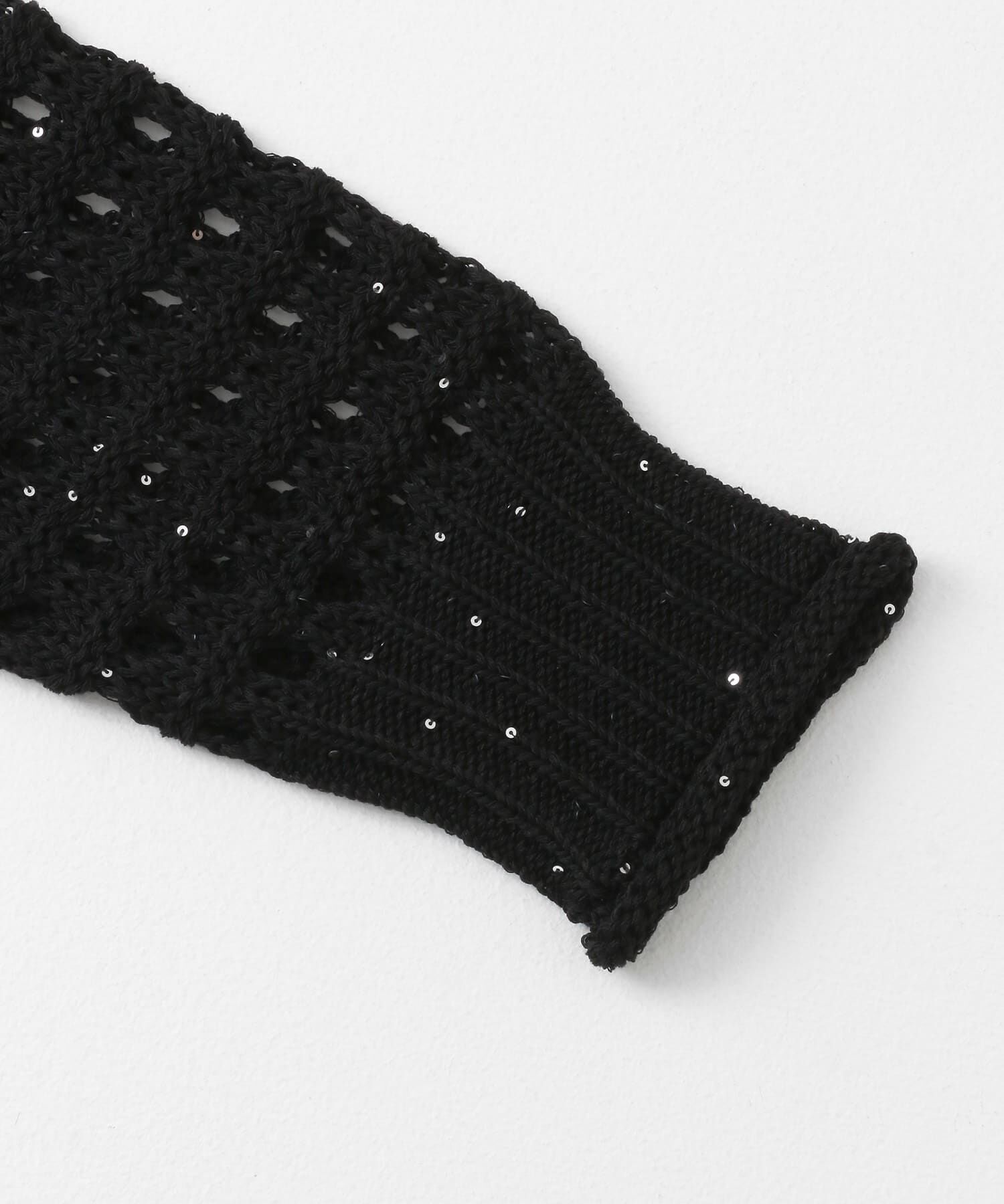 SENSE OF PLACE by URBAN RESEARCH「スパンコールメッシュカーディガン」|カーディガン|