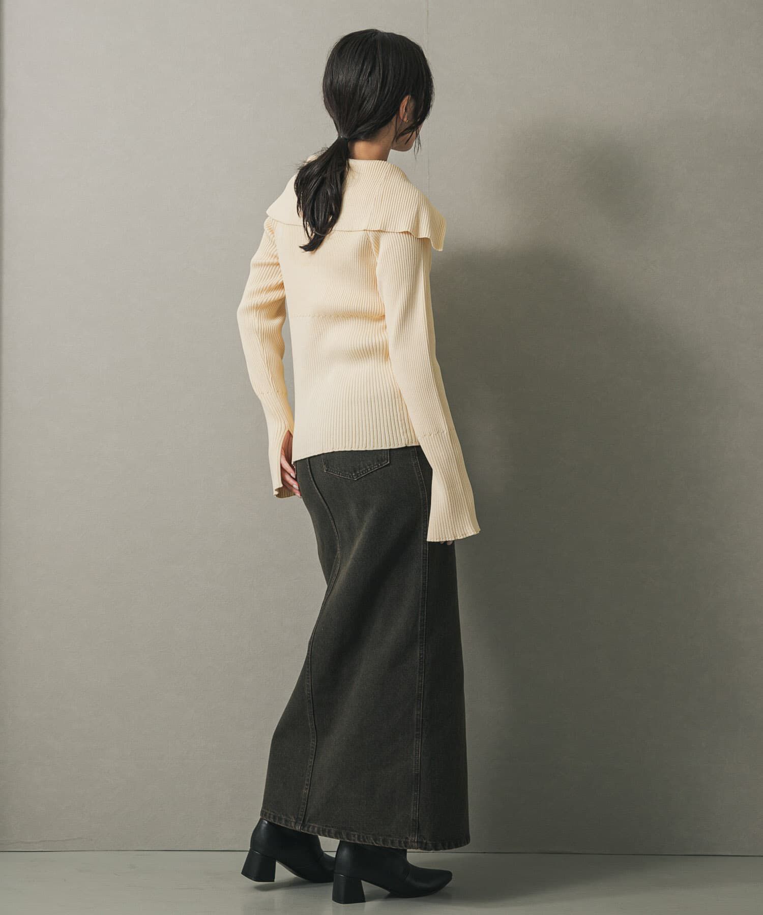 SENSE OF PLACE by URBAN RESEARCH「ビックカラージップセーター」|ニット・セーター|