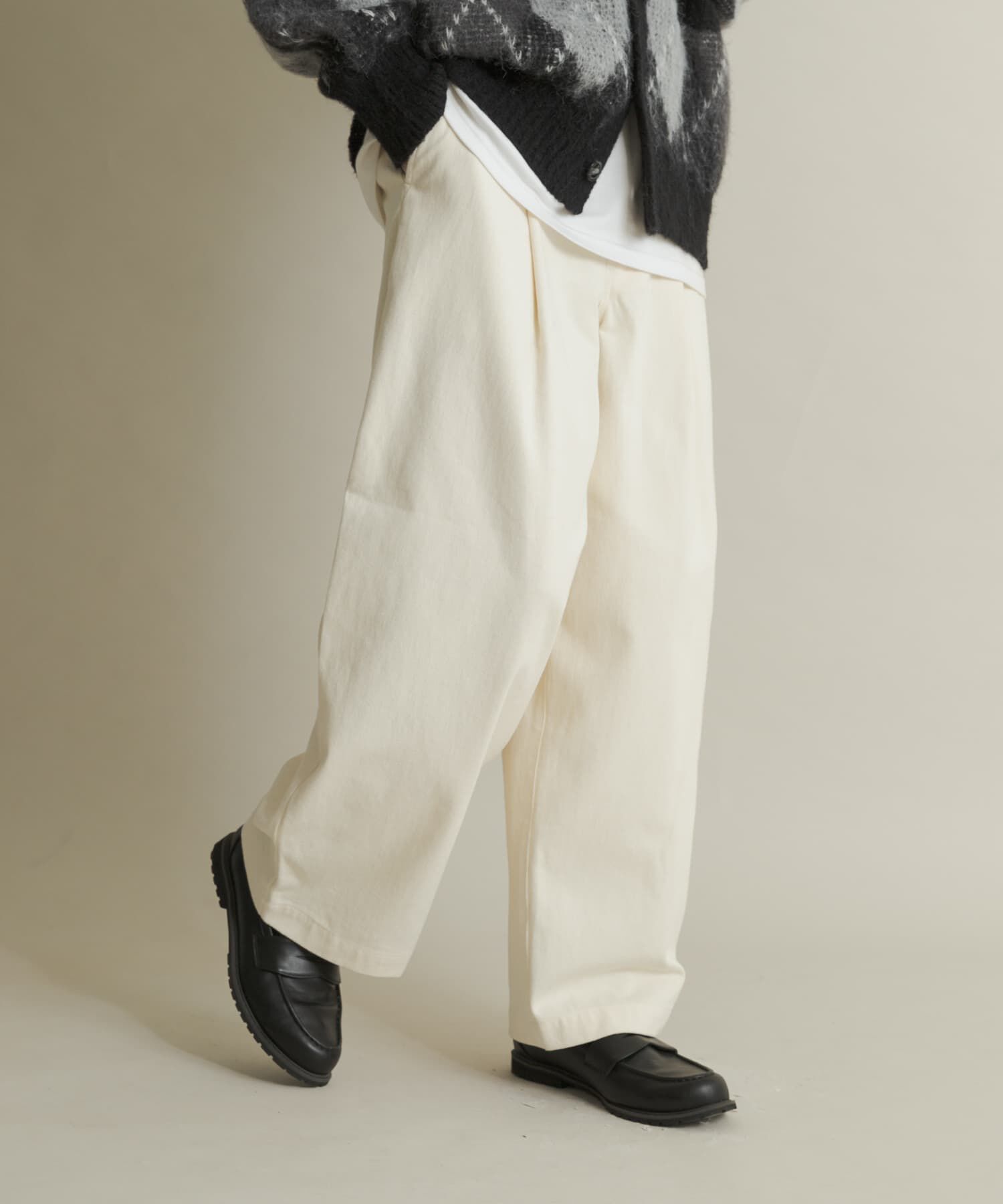 SENSE OF PLACE by URBAN RESEARCH「ボリュームタックワイドパンツ」|その他|