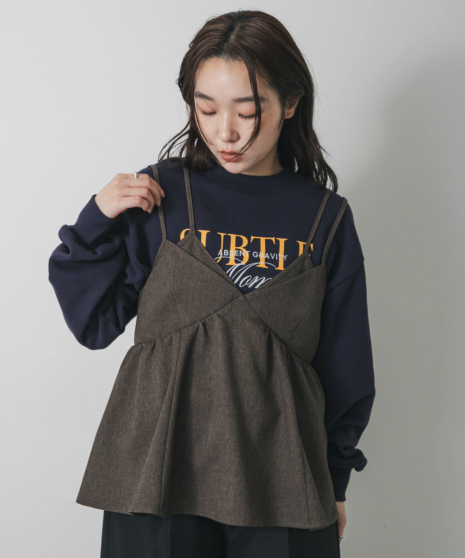 SENSE OF PLACE by URBAN RESEARCH「レイヤードデザインビスチェ」|その他|