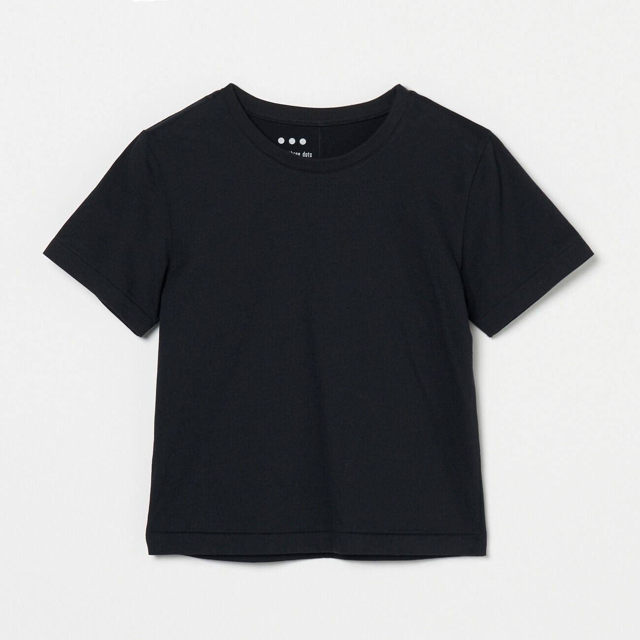  「THREE DOTS TDxHP New sanded jersey boy's alex 」|Tシャツ・カットソー|ブラック