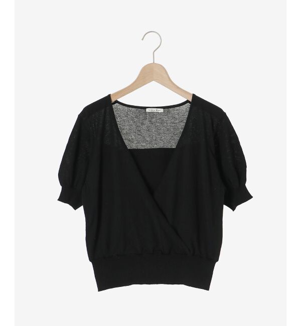 le.coeur blanc「カシュクールニットプルオーバー」|ニット・セーター|