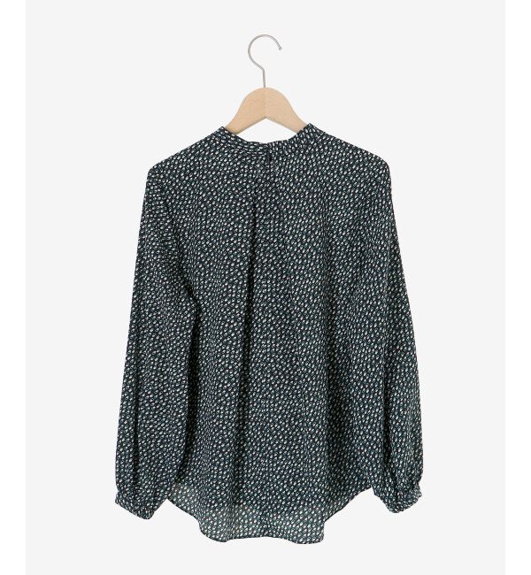 le.coeur blanc「幾何柄スカーフタイブラウス」|シャツ・ブラウス|