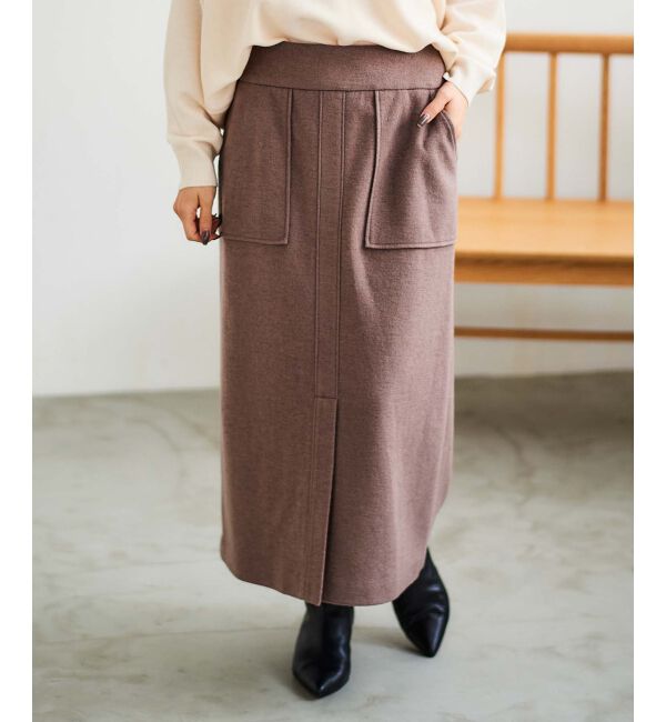 le.coeur blanc「ブークレポケットスカート」|スカート|