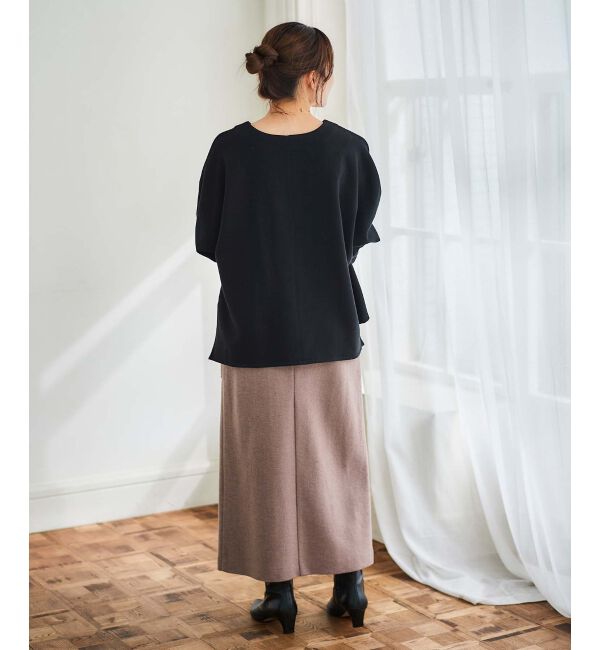 le.coeur blanc「ブークレポケットスカート」|スカート|