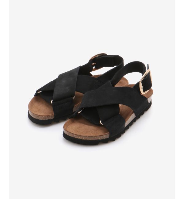  「《履き心地抜群◎》VINILOクロスベルトサンダル」|サンダル|