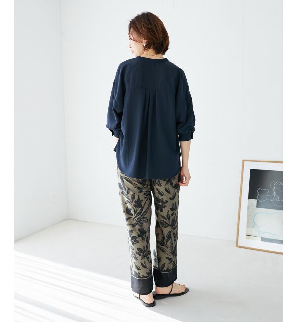  「フィブリルサテンダブルポケットシャツ」|シャツ・ブラウス|