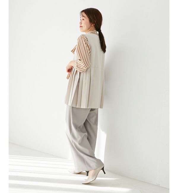 le.coeur blanc「ストライプボウタイブラウス」|シャツ・ブラウス|