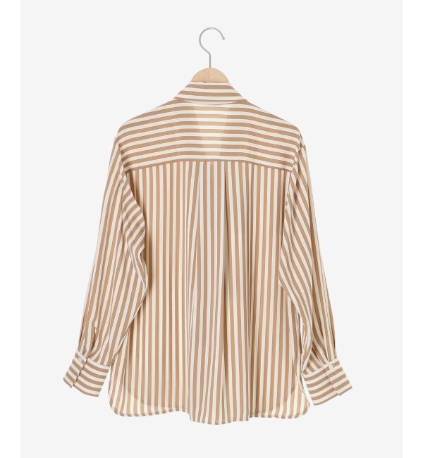 le.coeur blanc「ストライプボウタイブラウス」|シャツ・ブラウス|