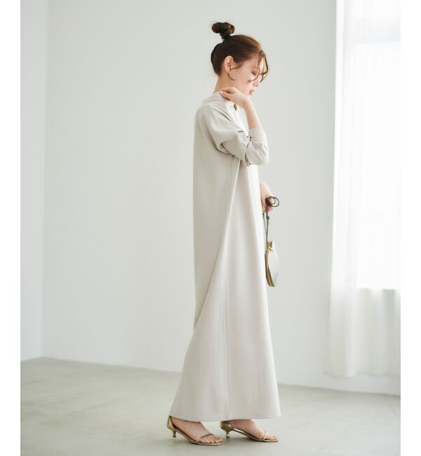  「《WEB限定アイテム》パーカーライクデザインワンピース」|ワンピース|