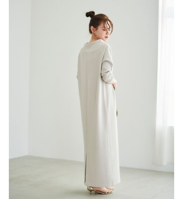  「《WEB限定アイテム》パーカーライクデザインワンピース」|ワンピース|