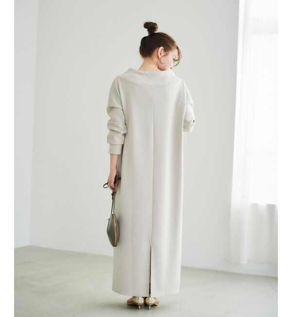  「《WEB限定アイテム》パーカーライクデザインワンピース」|ワンピース|