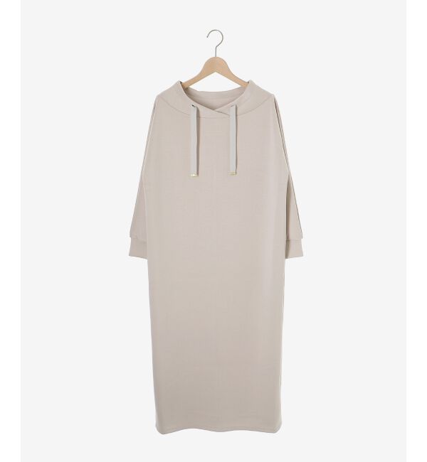  「《WEB限定アイテム》パーカーライクデザインワンピース」|ワンピース|