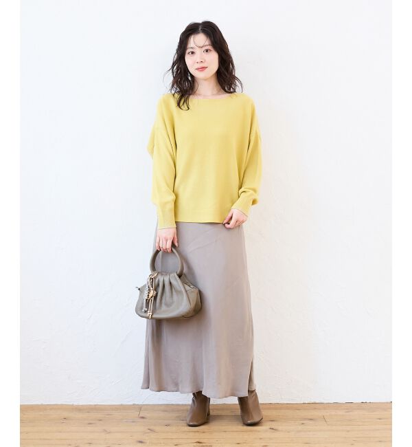  「《手洗い可能》キュプラフィブリルナロースカート」|スカート|