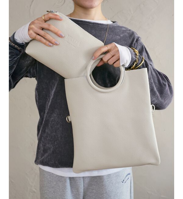  「MILLELA FIRENZE サークルハンドバッグ」|ハンドバッグ|