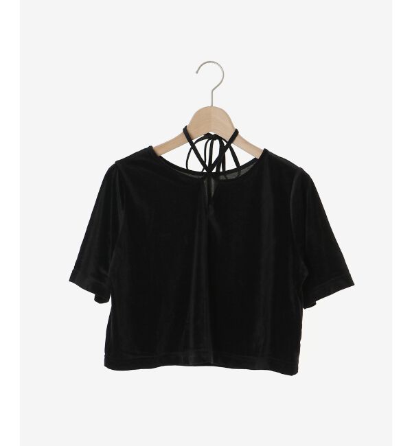 MAJESTICLEGON「前後2wayベロアトップス」|Tシャツ・カットソー|