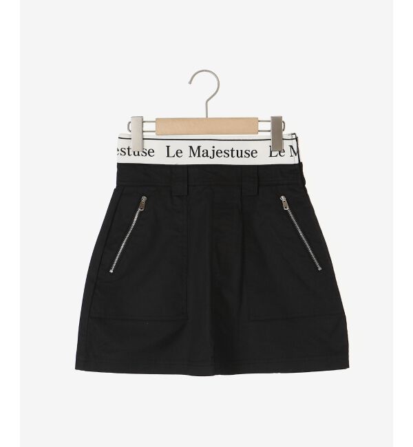 MAJESTICLEGON「ウエストロゴカーゴミニスカパン」|スカート|