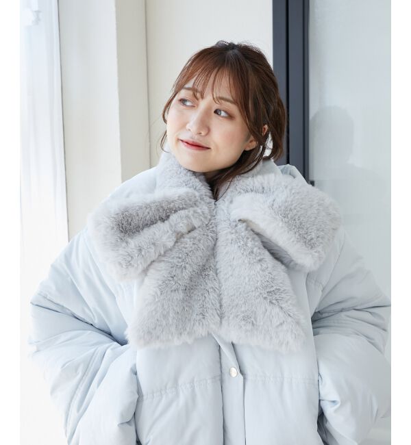 MAJESTICLEGON「リボンディティールティペット」|その他|L／グレー